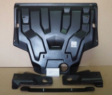 Защита композитная АВС-Дизайн для картера и АКПП Audi RS Q3 4WD АКПП 2013-2021