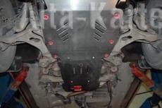 Защита алюминиевая Шериф для КПП и РК Audi Q7 I 2006-2014