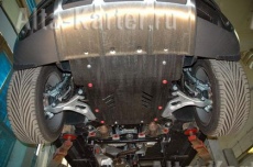 Защита алюминиевая Шериф для картера Audi Q7 I 2007-2014