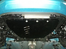 Защита алюминиевая АВС-Дизайн для картера и КПП Suzuki Splash 2008-2021