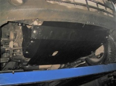 Защита Alfeco для картера и КПП Renault Master II рестайлинг 2003-2010