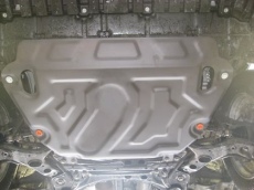 Защита алюминиевая Alfeco для картера и КПП (на штатный пыльник) Toyota RAV4 III 4х4, 4х2 2010-2013