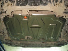 Защита Alfeco для картера и КПП Toyota Auris I E150 2007-2012