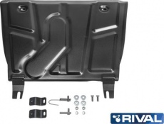 Защита Rival для картера и КПП Toyota RAV4 IV 2013-2019