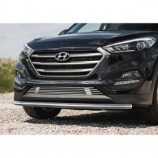 Защита переднего бампера d57 для Hyundai Tucson (2015-2018) № R.2308.002
